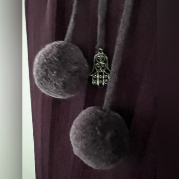 Manoush Paris Boutique Designer Dress M Purple - Picture 6 of 16